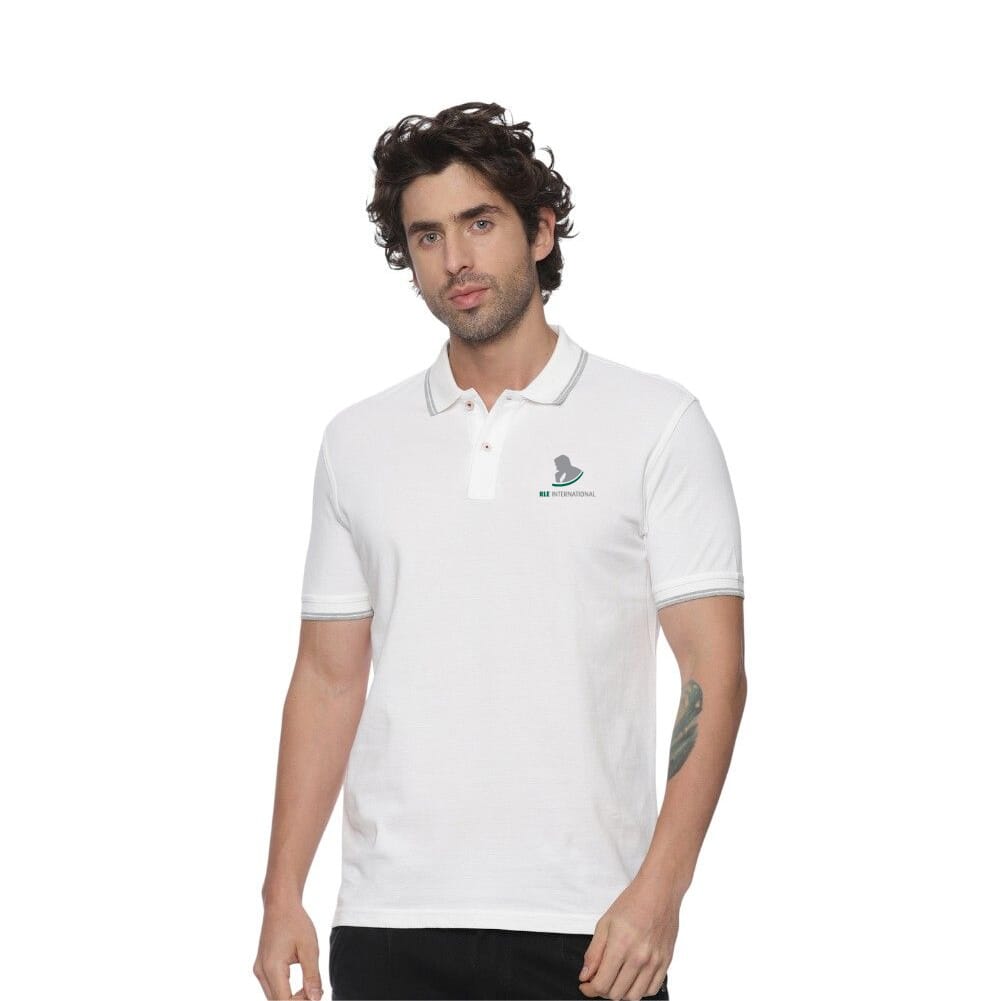 Allen Solly Polo T-shirt Men- White